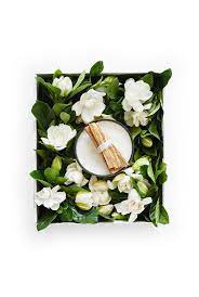 High Camp Gardenias High Camp S Signature Gardenia And Palo Santo Candle Captures The Essence Of Gardenias F Gardenia Luxury Garden Luxury Flower Arrangement