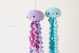 Crochet flower patterns crochet motif crochet designs crochet doilies crochet flowers crochet ideas crochet kitchen crochet home crochet gifts. Crochet Jellyfish One Dog Woof