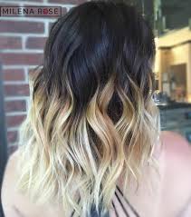40 Vivid Ideas For Black Ombre Hair Black Hair Ombre Ombre Hair Blonde Blonde Tips