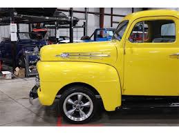 Image result for Chrome Yellow 1950 Ford Truck