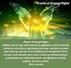 Oh bienaventurado san rafael, medicina de dios, acompáñame en todos en mis caminos así como lo hiciste con tobías; Facebook