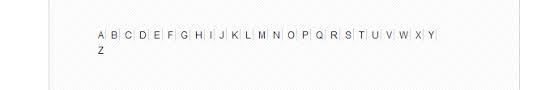 So, what exactly are academic strengths, you ask? How To Create An Alphabet Letter Selector That Spans An Entire Div Width Stack Overflow
