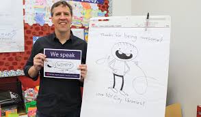 Jeff Kinney Visits Awesome Friendly People At Queens Public Library Queens Public Library