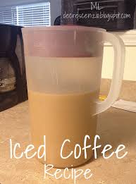 Homemade Starbucks Iced Coffee 10 Cups Coffee 1 2 C Sugar 1 2 C Brown Sugar 1 2 C Vanilla Creamer And Ice Coffee Recipe Smoothie Drinks Coffee Recipes