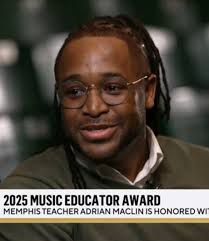 Adrian Maclin Wins 2025 GRAMMY Music Educator Award