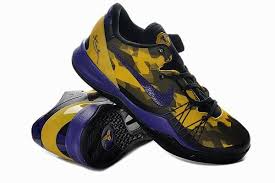 Black And Yellow Kobes Shoes Nike Kobe 8 Viii Elite Yellow Black Purple Kobe Bryant Shoes Purple Sneakers Sneakers