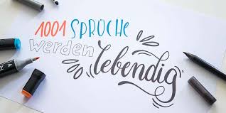 Handlettering Wenn Spruche Lebendig Werden 1001sprueche Com Handlettering bezeichnet das kreative gestalten von buchstaben.