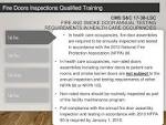 Online training tool launched for fire-door inspectors