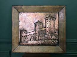Check out our copper wall art selection for the very best in unique or custom, handmade pieces from our wall décor shops. Vintage Copper Decorative Wall Panel For Sale At Pamono