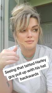 #harleygirl#bikers #harley #motorcycles #summer#hatbackward #tattoos