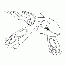 Kyogre pokemon coloring page | free printable coloring pages. Cool Pokemon Coloring Pictures