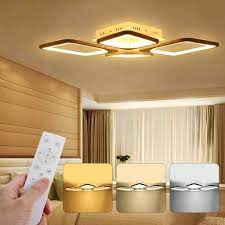 Für die grundbeleuchtung eingesetzte deckenleuchten werden zum beispiel hervorragend durch stilvolle indirekte beleuchtung ergänzt. Meco Modern Led Deckenleuchten Deckenlampe Kaufland De