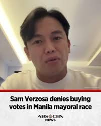 Ako po ay nakilala sa pamimigay ng tulong." Itinanggi ni Rep. Sam Verzosa  Jr. na namimili siya boto para manalo sa mayoral race sa lungsod ng  Maynila. Aniya, itinigil niya ang pamimigay
