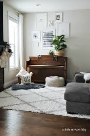 Check spelling or type a new query. A White Shag Rug In The Living Room With A Baby Toddler The Blush Home A Home Lifestyle Blog