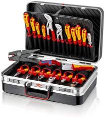 Knipex 00 21 20 Mallette A Outils Electricien 20 Outils En 2020 Outillage Electricien Outils Electricien
