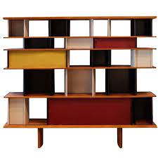 charlotte perriand and jean prouve mexique bibliotheque france circa 1952 at 1stdibs vintage bookcase bookcase charlotte perriand
