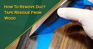 Pull a corner and moisten this area with alcohol if the tape is still attached to the skin. How To Remove Duct Tape Residue From Wood In Different Ways
