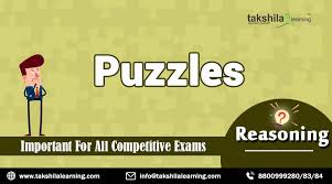 Hence, in recent years whether it is management or any bank or psu exam, puzzle is an important section of reasoning. Reasoning Puzzles For Circular Seating Arrangement Questions