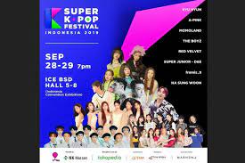 Super Kpop Festival Indonesia 2019 Digelar Di Ice Bsd Ini 8 Penampilnya