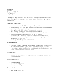 Chronological resume format, functional resume format, or combo resume format? Fresher Teacher Resume Sample Templates At Allbusinesstemplates Com