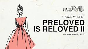 Also, preloved clothes that do not meet sellez's guidelines for resale are also. This September Apw Is The Place To Go For Preloved Goods