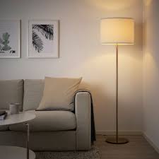 Skaftet Floor Lamp Base Brass Color Ikea In 2020 Stehlampe Weiss Ikea Lampen Standleuchte