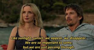 Like Sunlight Sunset We Appear We Disappear We Are So Important To Some But We Are Just Passing Through Movie Quotes Romantic Quotes Best Movie Lines