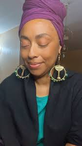 Beaded Hoops Earrings, Boho Hoops, Emerald and Gold, Susanna Feast Day  Earrings, Feast Day Earrings, Gold Hoops, Menorah