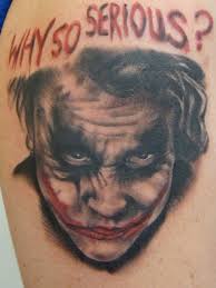 Batman S Joker Why So Serious Joker Tattoo Design Joker Face Tattoo Joker Tattoo