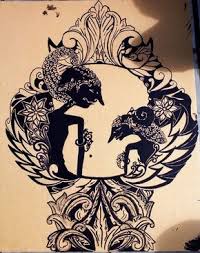 Wayang Kulit Poster Google Search Seni Tradisional Seni Rupa Tato Lengan