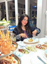 ‫Luxury seafood night الاكل كله كان حكاية أكلة سي فوود علي الطريقة اليونانية  مستحيل هنسي طعمها 💙 وكأني في قلب اليونان 🤍 @hiltonhurghadaplaza  @lophelia.seafood.restaurant‬‎