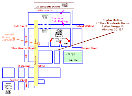 West George Street Glasgow Map How To Find Us