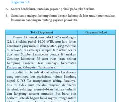 Lks kelas 9 kurikulum 2013 task 4 dan 6 hal 134 brainly co id. Kegiatan 5 3 Bab Eksplanasi Kelas 8 Kkaktri Channel Info Pendidikan