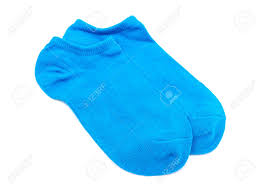 Woman S Original Ankle Low Rise Light Blue Socks Isolated On Stock Photo Picture And Royalty Free Image Image 108896077