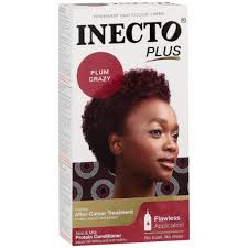 Buy 4 x crazy colour semi permanent hair dyes 100ml (hot purple) at desertcart. Inecto Plus Permanent Hair Colour Creme Plum Crazy Clicks