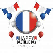The national flag of france is a tricolor flag with vertical bands of blue, white, and red. Free Vector Circle France Emblem Flag With Party Banner
