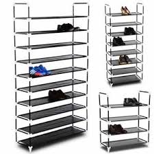 Etagere A Chaussures Pour 20 40 Ou 50 Paires L Etagere Chaussures Rangement A Chaussures Etagere Gifi