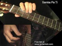 Samba Pa Ti Fingerstyle Guitar Lesson Tab By Guitarnick Youtube Fingerstyle Guitar Lessons Guitar Guitar Lessons