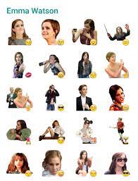 Emma Watson Sticker Pack Telegram Stickers Hub Emma Watson Telegram Stickers Stickers Packs