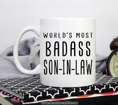 Birthday Gift For Son In Law Son In Law Mug Son In Law Gift Gift For Son Son In Law Christmas Son In Law Birthday Gift Funny With Images Son In Law Gifts In Law Gifts Law Christmas