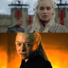Whos the better actress? Emilia Clarke or Emma DArcy? : rgameofthrones