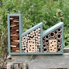 Double Insect Factory And Bee Hotel Etsy Insect Hotel Bee Hotel Bug Hotel