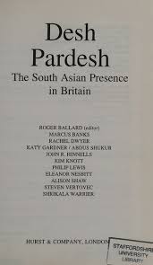 Desh Pardesh : the South Asian presence in Britain : Free Download, Borrow,  and Streaming : Internet Archive