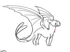 desenho para colorir dragão banguela