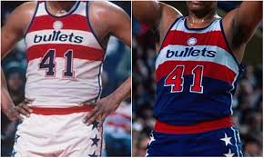 The nuggets are finishing up their skyline uniform series with a new flatirons red version of the design. Washington Wizards Bullets Uniform History Rsn