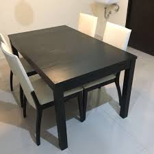 Set Meja Ikea Expandable Dan Kursi Informa Perabotan Rumah Di Carousell Memiliki ruangan yang terbatas membuat kita pandai untuk mengatur dan menata ruangan tersebut. set meja ikea expandable dan kursi informa