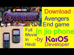How To Download Avengers End Game Infinity War In Jio Phone In Hindi Dubbed Youtube