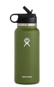 32 Oz Wide Mouth W Straw Lid In 2020 Flask Hydroflask Wide Mouth Bottle