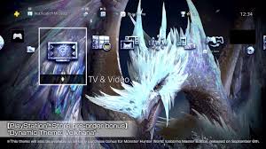 Ps4 preorders also come with a nier replicant's standard edition is available to preorder now for $60 on ps4 and xbox one. Monster Hunter World Iceborne Velkhana Ps4 Dynamic Theme Is Beautiful The Nexus