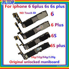 100% of all delivered products will be tested before shipping and we. For Iphone 6 6plus 6s 6splus Motherboard Unlocked Without Touch Id Original Logic Board For Iphone Shopee Philippines